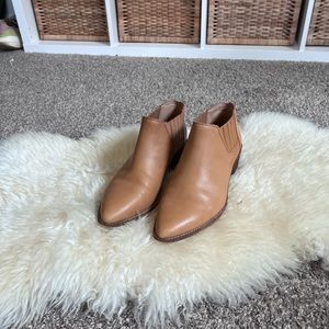 Madewell Leather Ankle Booties